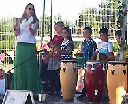 kleines Konzert der JeKi-Kinder