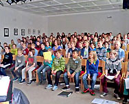 Chorunterricht im Gymnasium