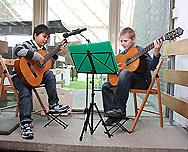 JeKi-Schüler geben kleines Konzert in der Kunsthalle